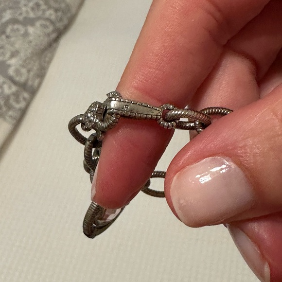 Authentic Judith Ripka charm bracelet - Picture 6 of 8